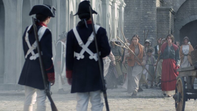 Hunger treibt die Franzosen 1789 zur Revolution. – Bild: ZDF/​Krasena Angelova