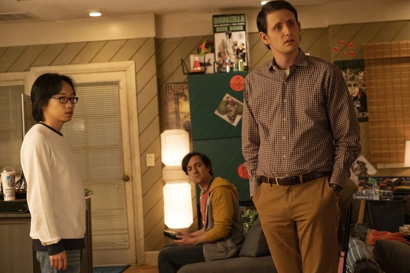 L-R: Jian Yang (Jimmy O. Yang),  Nelson ‚Big Head‘ Bighetti (Josh Brener), Donald ‚Jared‘ Dunn (Zach Woods) – Bild: Home Box Office, Inc. All rights reserved. HBO® and all related programs are the property of Home Box Office, Inc