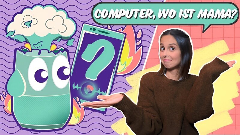 Wissen Siri und Alexa alles? – Bild: KiKA