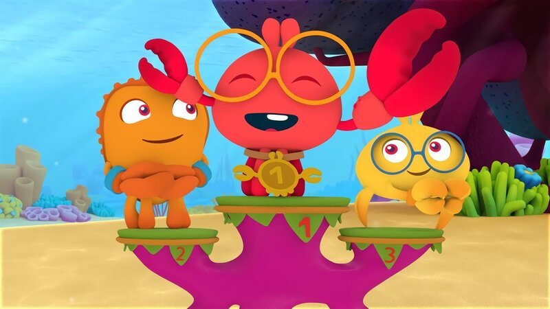 Goldmedaille für Fin. – Bild: KiKA/​Bigchild Entertainment
