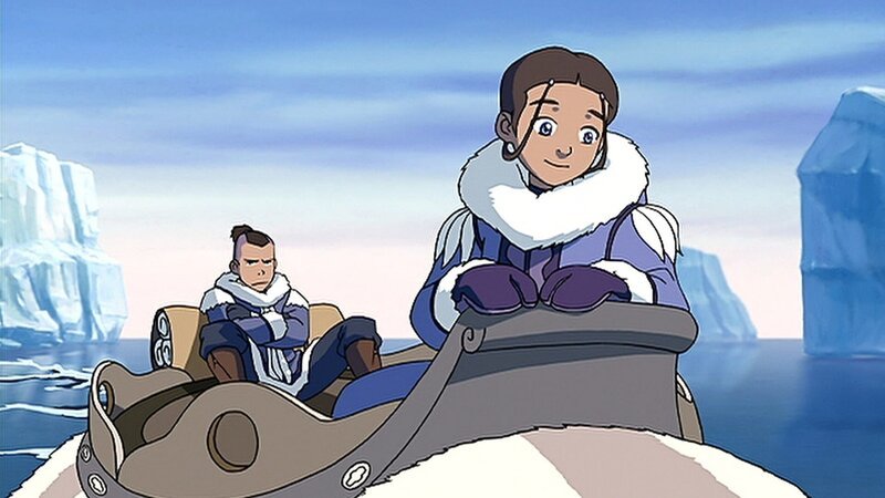 L-R: Sokka, Katara – Bild: Nickelodeon L-R: Sokka, Katara – Bild: Nickelodeon