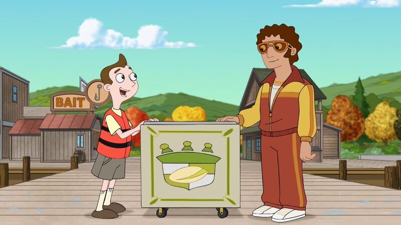 Milo Murphy (voiced by ‚Weird Al‘ Yankovic), Vinnie Dakota (voiced by Dan Povenmire) – Bild: Disney XD