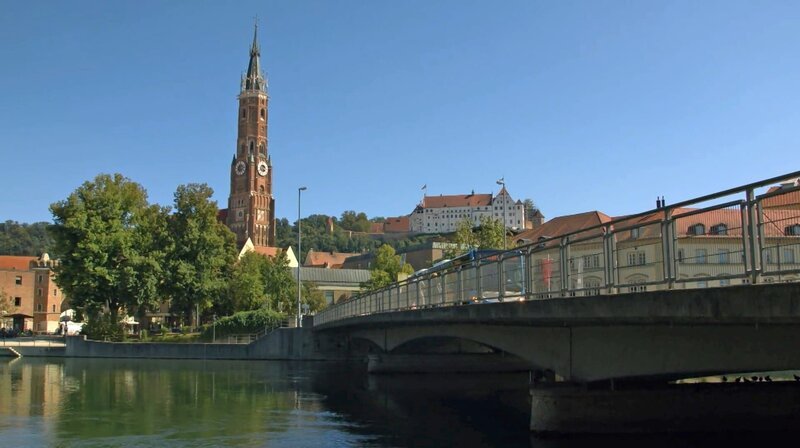 Landshut, eine Stadt auf beiden Seiten der Isar. – Bild: BR/​Andre Knaucher
