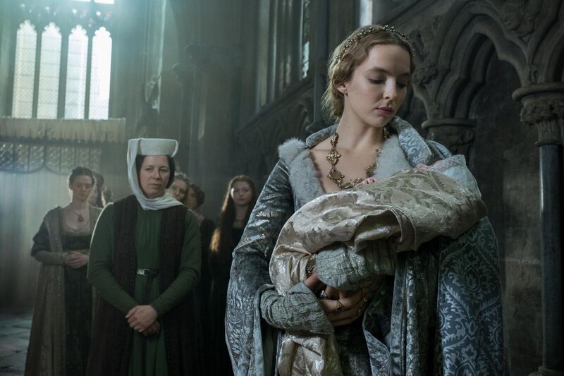 Elizabeth von York (Jodie Comer) – Bild: 2017 Starz Entertainment LLC. All Rights Reserved. Lizenzbild frei