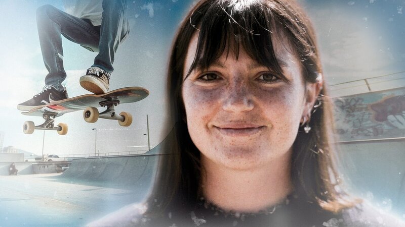 Vanessa Konte, deutsche Skateboard-Athletin – Bild: ZDF