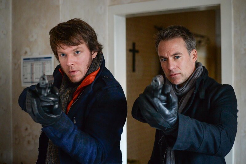 Tom Kowalski (Steffen Schroeder), Jan Maybach (Marco Girnth) – Bild: ZDF /​ Uwe Frauendorf