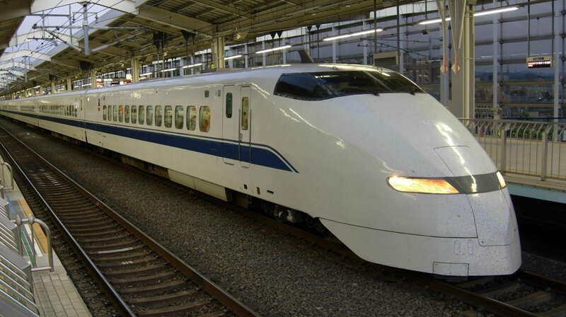 Der Shinkansen. – Bild: SWR/​Hagen von Ortloff
