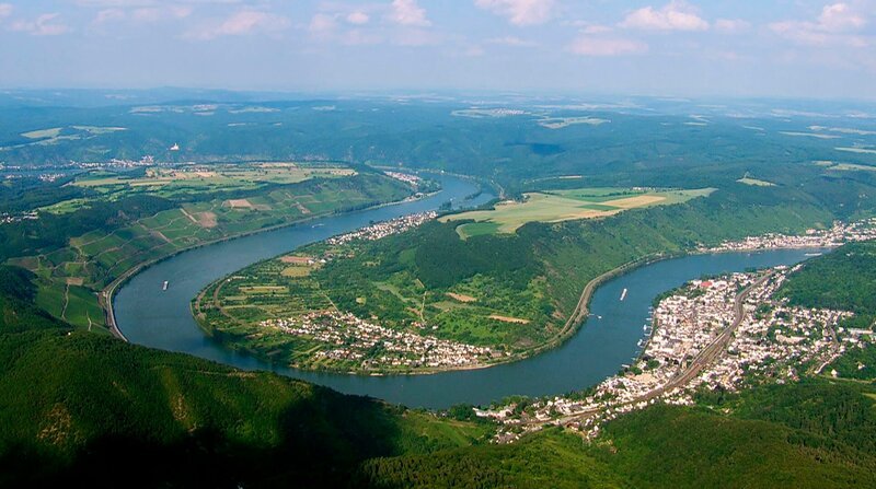 Rheinschleife Boppard. – Bild: SWR/​Vidicom Media GmbH & Co KG