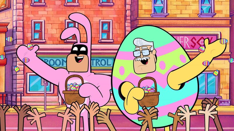 v.li.: Batman, Commissioner Gordon – Bild: The Cartoon Network, Inc.