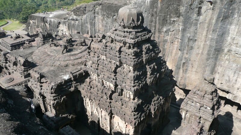 Kailasa Temple, Ellora Caves, India. – Bild: David Hlavacek