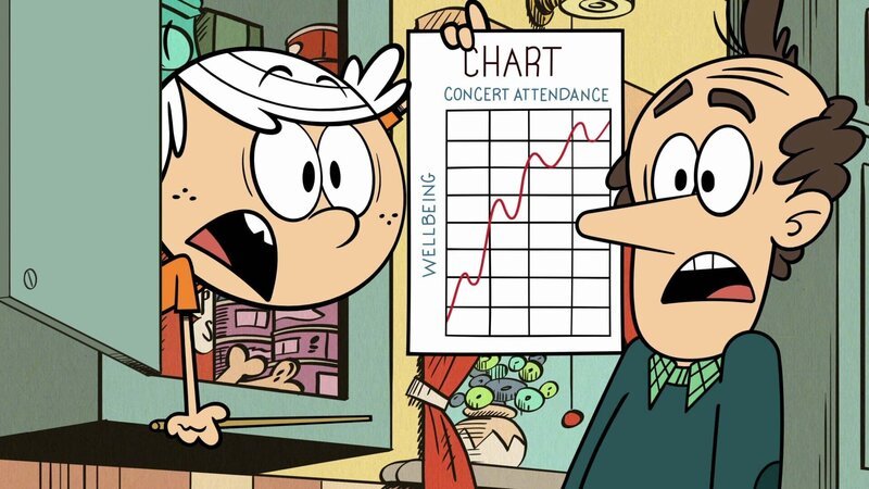 L-R: Lincoln, Lynn Loud Sr. – Bild: ViacomCBS L-R: Lincoln, Lynn Loud Sr. – Bild: ViacomCBS