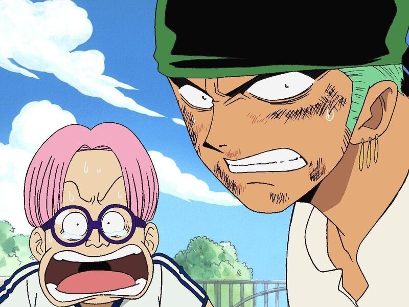 L-R: Coby, Zoro – Bild: Eiichiro Oda /​ Shueisha, Toei Animation