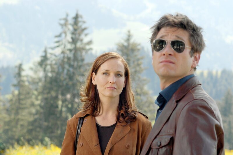Beate Maes (Dr. Cornelia Wildner), Andreas Kiendl (Klaus Lechner). – Bild: ORF/​BEO-Film/​