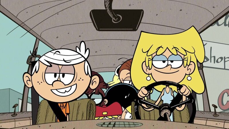 L-R: Lincoln, Lori – Bild: Nicktoons