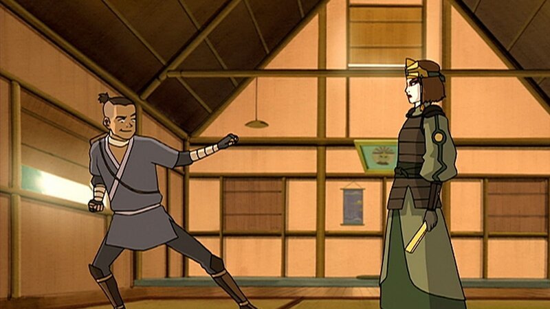 L-R: Sokka, Suki – Bild: Nicktoons L-R: Sokka, Suki – Bild: Nicktoons