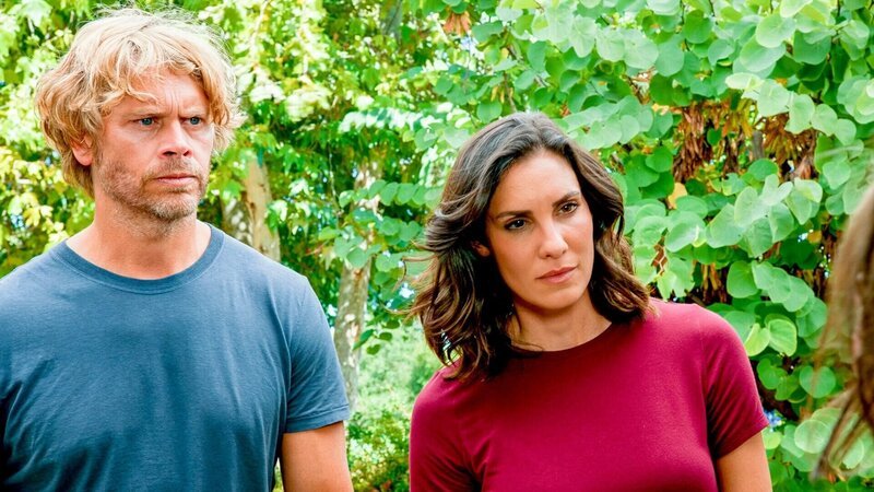 Marty Deeks (Eric Christian Olsen, l.); Special Agent Kensi Blye (Daniela Ruah, r.) – Bild: ORF/​Sevenone International/​CBS