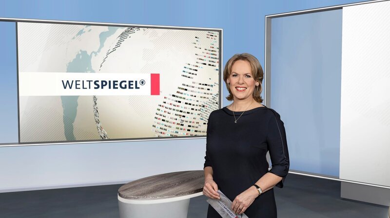 ARD/​SWR WELTSPIEGEL, „Auslandskorrespondenten berichten Moderation: Ute Brucker“ – Bild: SWR/​Patricia Neligan