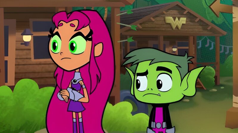 Starfire, Beast Boy – Bild: The Cartoon Network, Inc.