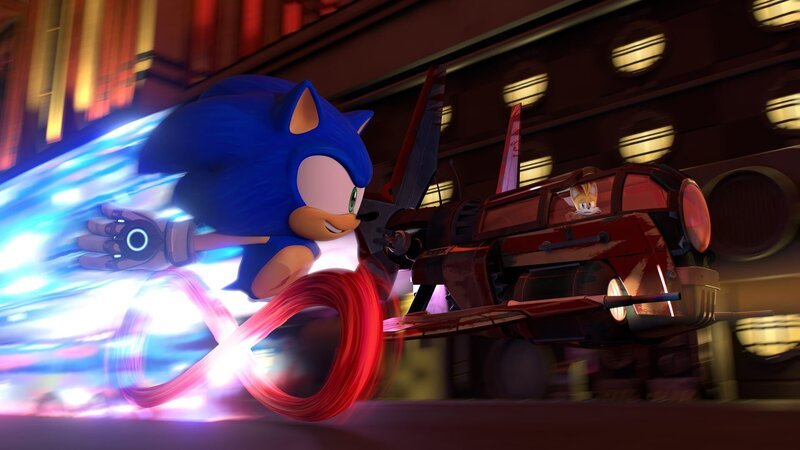 v.li.: Sonic the Hedgehog, Nine – Bild: Paramount