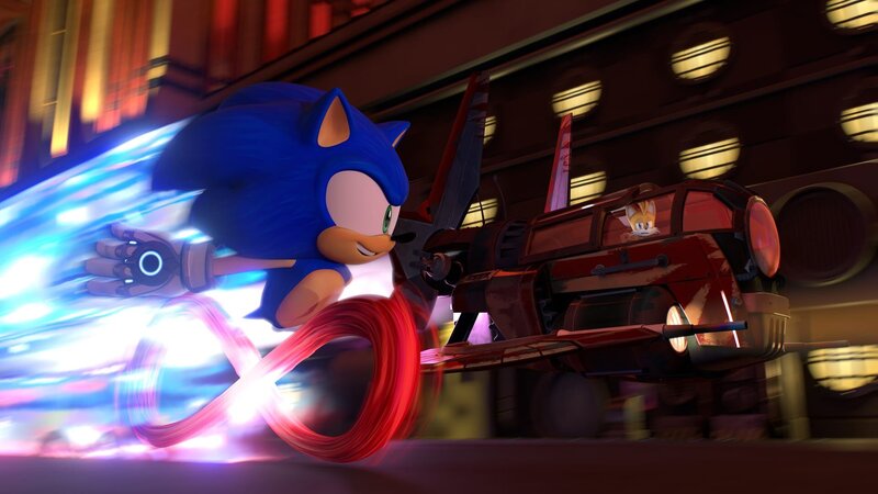 v.li.: Sonic the Hedgehog, Nine – Bild: Paramount