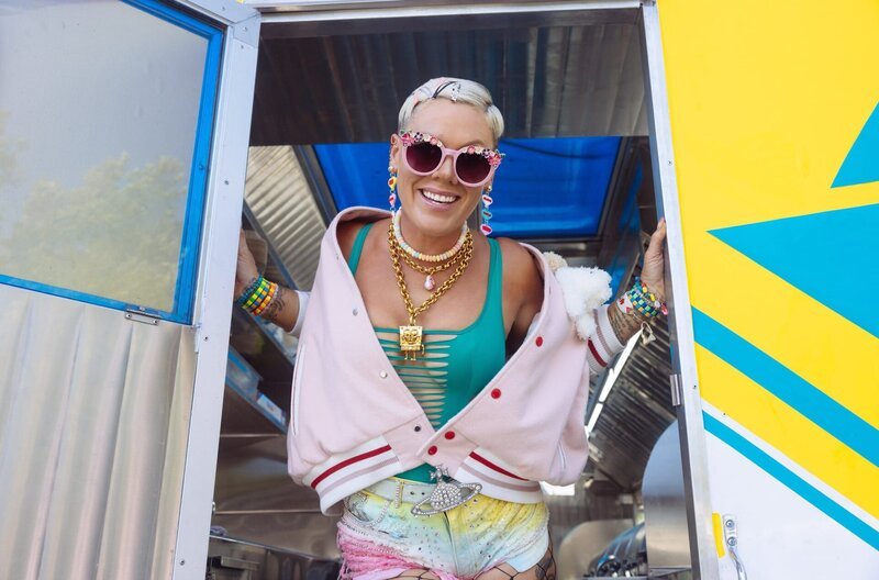 Im Dezember 2006 präsentiert P!nk in London ihr viertes Album „I’m Not Dead“. – Bild: Ebru Yildiz Im Dezember 2006 präsentiert P!nk in London ihr viertes Album „I’m Not Dead“. – Bild: Ebru Yildiz