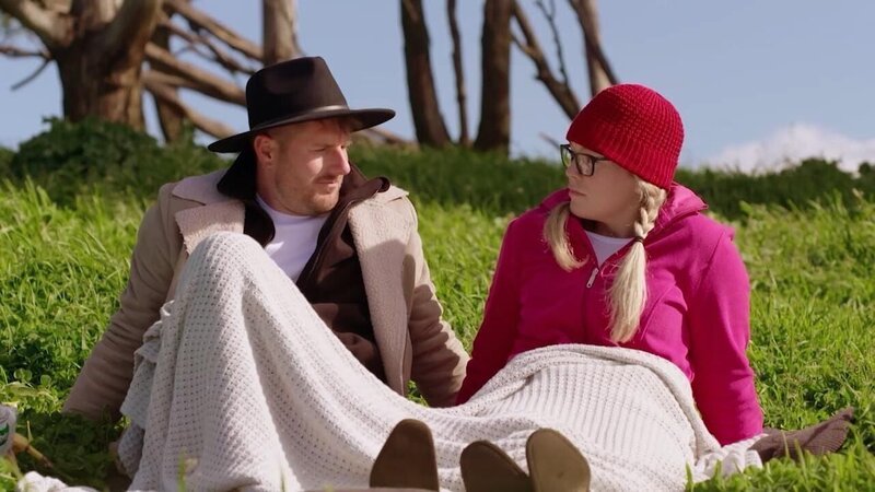 Bryce und Melissa. – Bild: NINE NETWORK AUSTRALIA