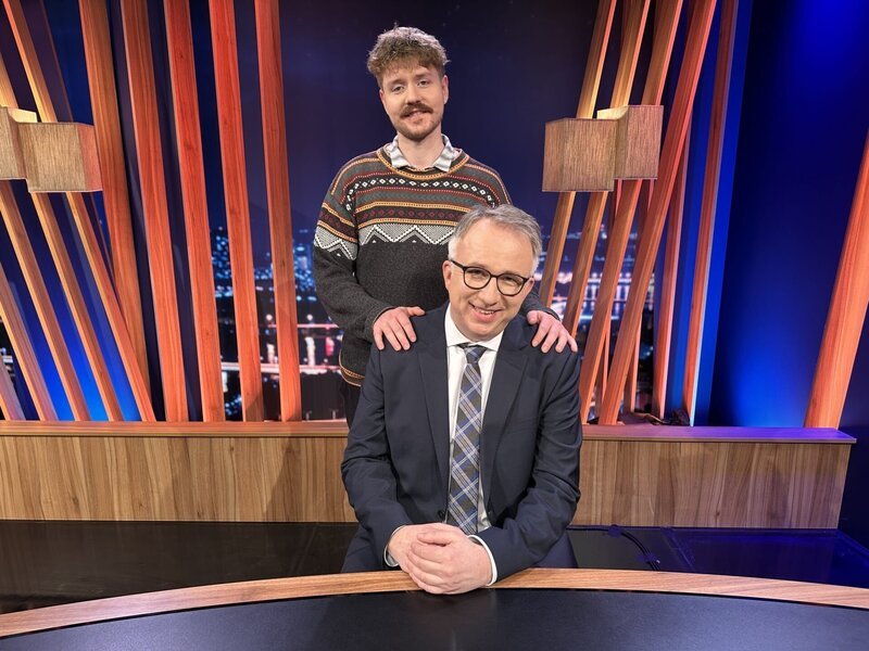 Benedikt Mitmannsgruber, Peter Klien. – Bild: ORF/​Gebhardt Productions