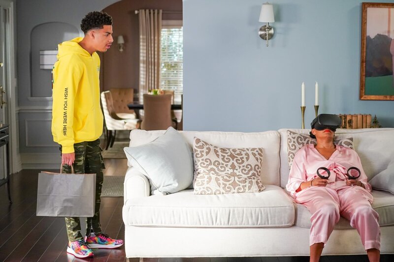 Marcus Scribner (Andre ‚Junior‘ Johnson jr.), Tracee Ellis Ross (Rainbow ‚Bow‘ Johnson). – Bild: ORF/​Disney/​ABC/​Richard Cartwright