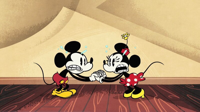 L-R: Mickey Mouse, Minnie Mouse – Bild: Disney