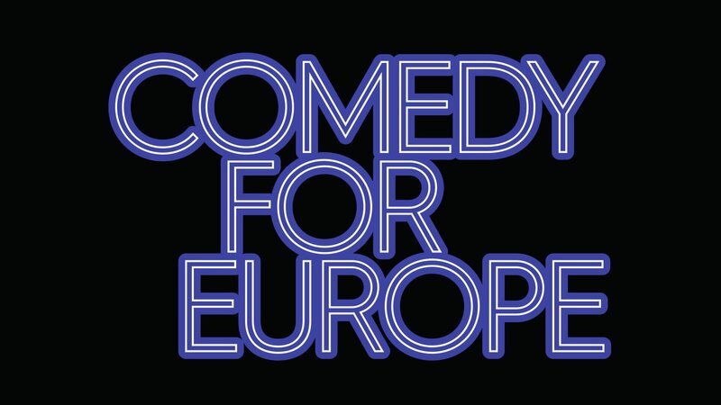 Das Logo von „Comedy for Europe“. – Bild: ZDF und Felicetta Manicone