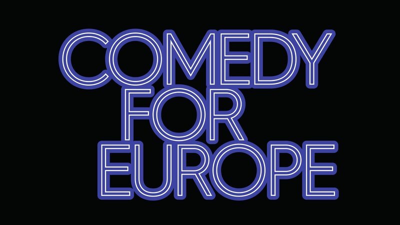 Das Logo von „Comedy for Europe“ ist zu sehen. – Bild: ZDF und Felicetta Manicone