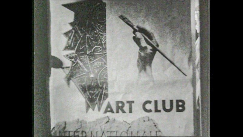 Art-Club Plakat aus den 50er Jahren. – Bild: ORF Art-Club Plakat aus den 50er Jahren. – Bild: ORF