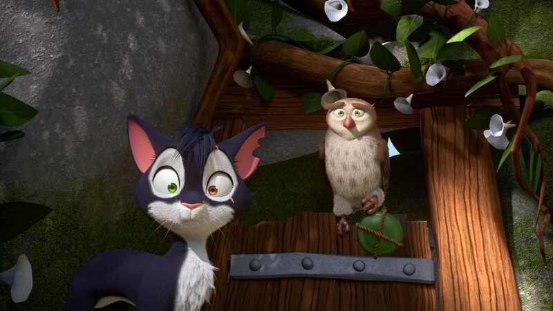 Sardine sucht Rat bei Uhu Weißnix  +++ – Bild: RTL /​ Rettet Schaschlix