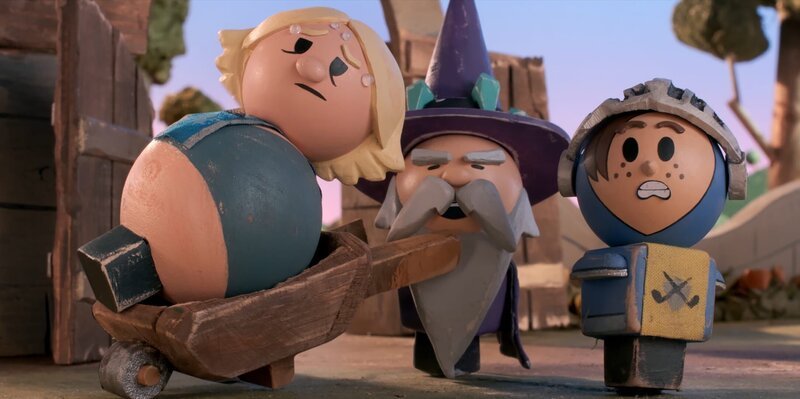 (v.l.n.r.) Broth, Blinkerquartz, Patrick – Bild: Sony Pictures Entertainment