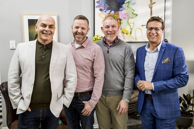 (v.l.n.r.) Neale Whitaker; James; Brendan; Andrew Winter – Bild: 2018 Foxtel Management Pty Limited and Beyond Entertainment Limited Lizenzbild frei