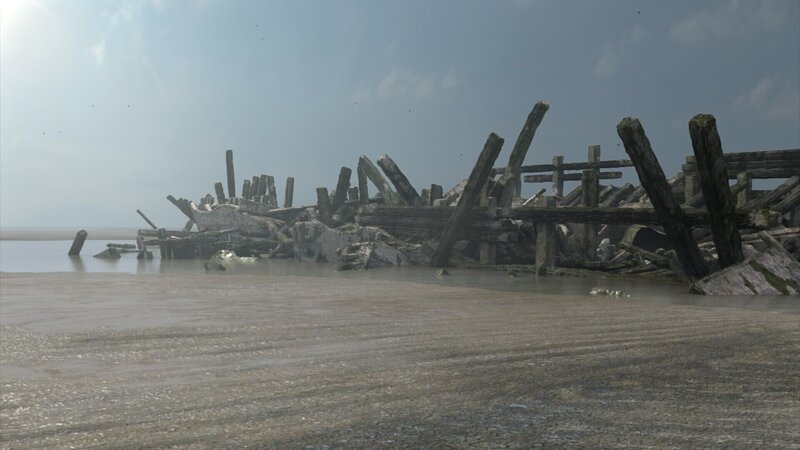 From a buried film set to a WW1 Navy ship and old fishing barge, we discover the role these ruins played in Hollywood movie-making history. (National Geographic) – Bild: 2021 NGC NETWORK US, LLC All Rights Reserved Lizenzbild frei