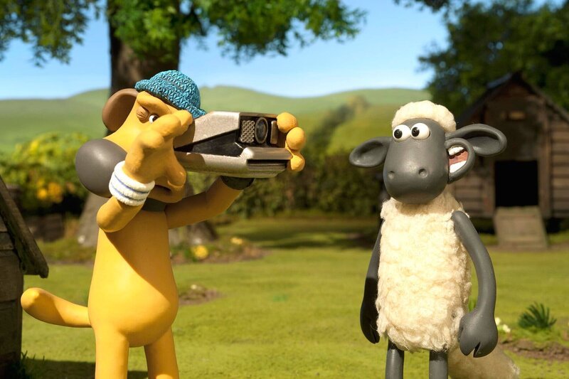 „Cheese“- Shaun setzt sein Sonntagsgesicht auf. – Bild: WDR/​Aardman Animations Ltd.