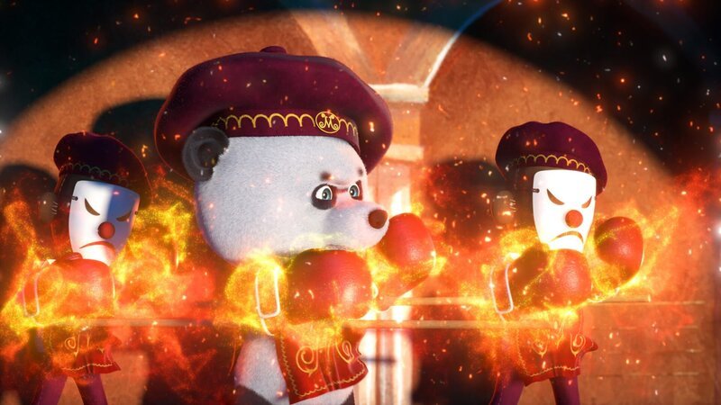 Die Tanznummer von Panda. – Bild: KiKA/​Animaccord LTD