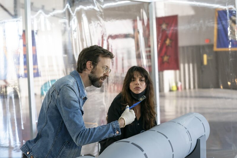 Sebastian Lund (Rob Kerkovich, l.); Tammy Gregorio (Vanessa Ferlito, r.) – Bild: 2020 CBS Broadcasting Inc. All Rights Reserved. /​ Sam Lothridge Lizenzbild frei