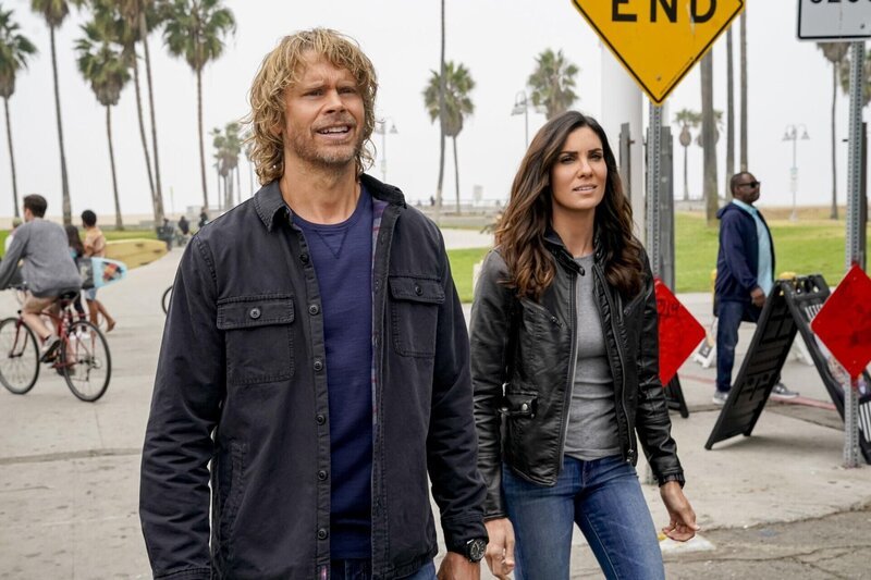 Marty Deeks (Eric Christian Olsen, l.); Kensi Blye (Daniela Ruah, r.) – Bild: 2019 CBS Broadcasting, Inc. All Rights Reserved. /​ Cliff Lipson Lizenzbild frei