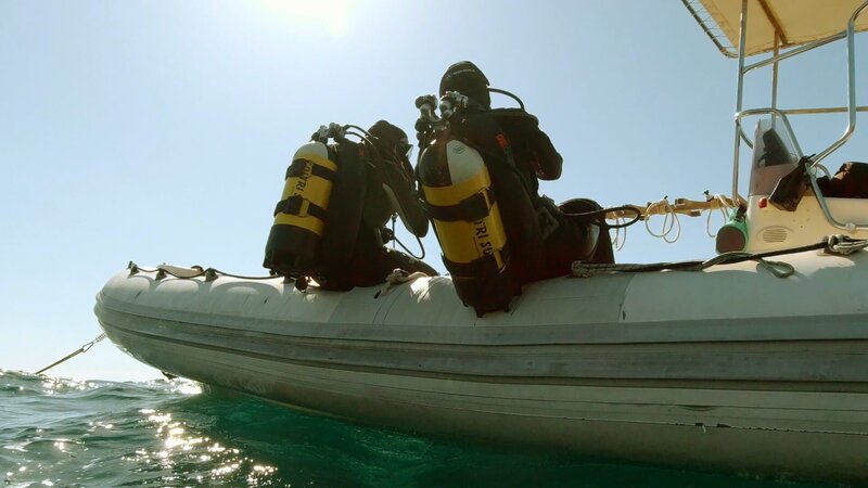 Tauschule von Aldelmo auf dem Tremiti Inseln. – Bild: ZDF und RB, arte, Kinescope Film GmbH