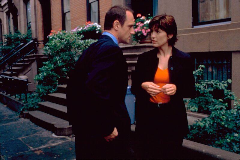 Christopher Meloni as Detective Elliot Stabler Mariska Hargitay as Olivia Benson – Bild: 2001 Universal Network Television (C)13TH STREET Photocredit Mandatory, Editorial Use Only, NO archive, NO Resale