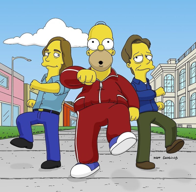 Nachdem Homer (M.) seinen Führerschein verloren hat, entdeckt er eine neue Leidenschaft: spazieren gehen … – Bild: TWENTIETH CENTURY FOX FILM CORPORATION