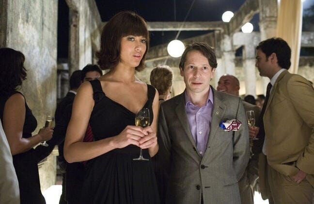 Olga KURYLENKO (Camille Montes), Mathieu AMALRIC (Dominic Greene) – Bild: Quantum of Solace