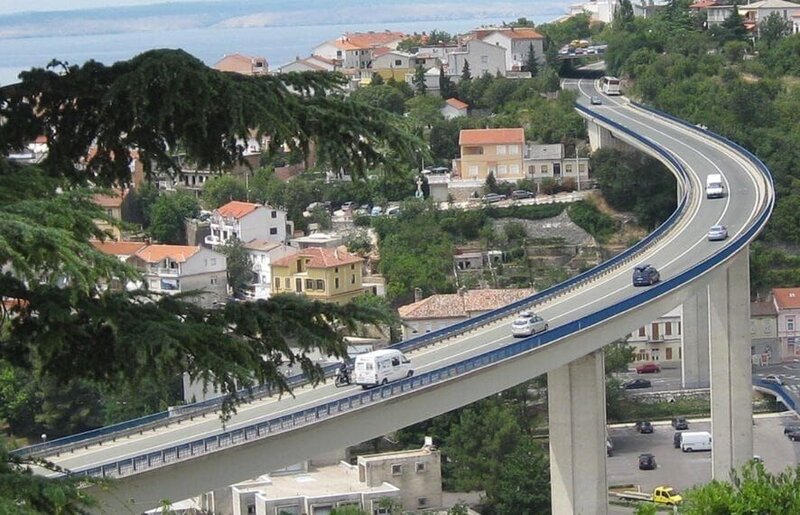 Die Magistrale bei Crikvenica – Bild: port.hu