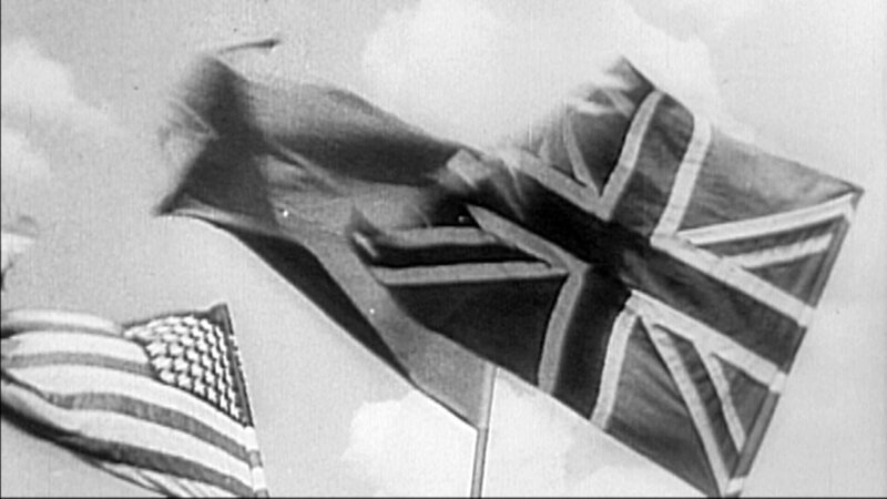 Flaggen der Alliierten. – Bild: ORF/​Pammer Film/​National Archives