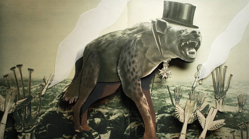 Collage – Die letzte Hoffnung der Reichen – Bild: rbb/​HANFGARN & UFER/​arte