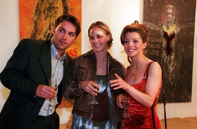 Alexander Lutz, Sonsee Ahray, Vasiliki Roussi. – Bild: ORF/​Andreas Friess