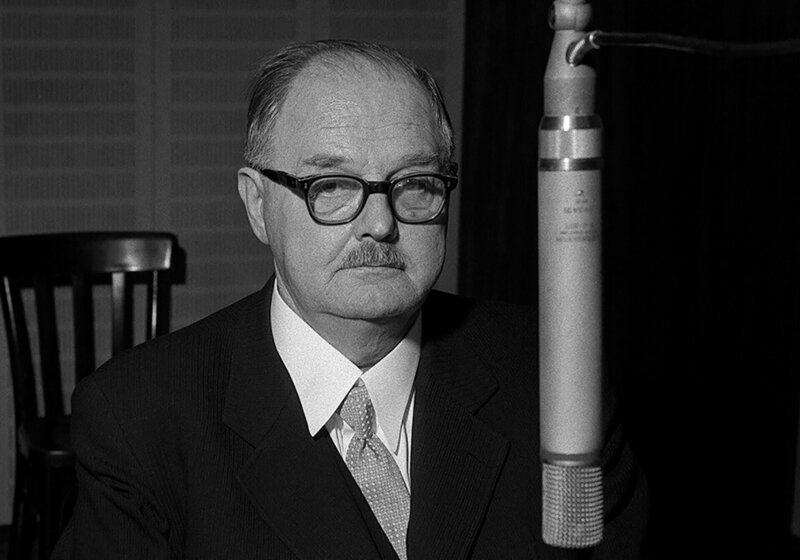 Bundeskanzler Ing. Julius Raab. – Bild: ORF