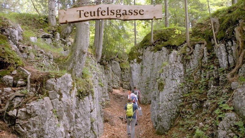 Teufelsgasse. – Bild: ORF/Anton Silberberger Teufelsgasse. – Bild: ORF/Anton Silberberger